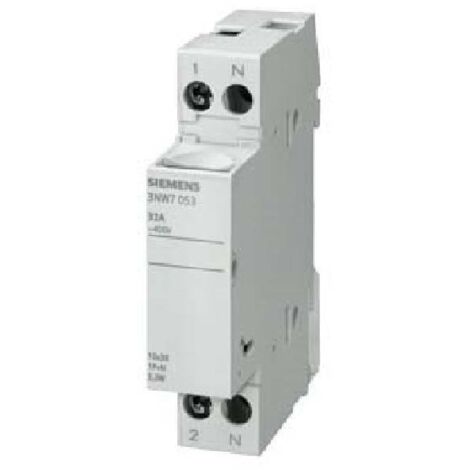 Siemens 3NW7053 Portafusibile cilindrico 1P+N 32A 690VAC