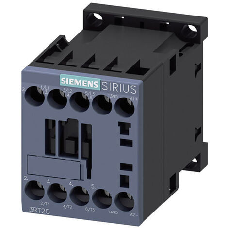 Siemens 3RT2018-1BB41 Schütz  3 Schließer 7.5 kW 24 V/DC 16 A mit Hilfskontakt   1 St.