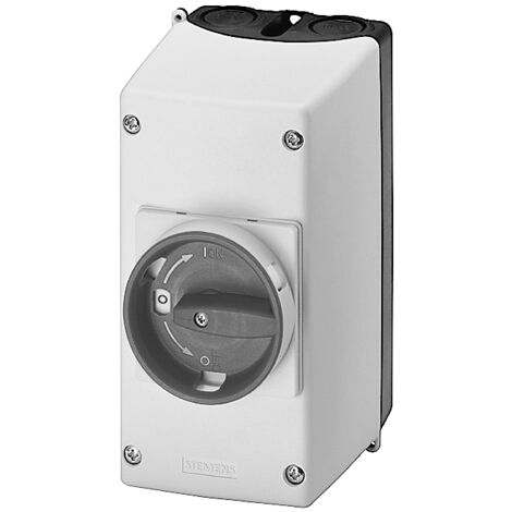 Siemens 3RV1923-1DA00 Boîtier pour motnage en saillie en matériau isolant 105 x 155 x 126 plastique 1 pc(s)