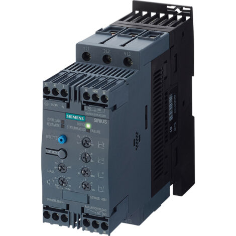 Siemens 3RW4036-1BB04 3RW40361BB04 Sanftstarter Motorleistung bei 400 V 22 kW  480 V Nennstrom 45 A
