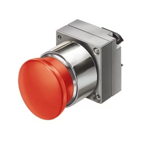 Siemens 3SB35001DA21 - "Mushroom" push button Ø30 mm - Red