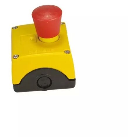 Siemens 3SB38010DG3 – Bouton d'arrêt d'urgence Ø32mm – Typ Champignon – IP65 NF