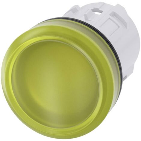 Siemens 3SU1001-6AA30-0AA0 Spia luminosa piatto Giallo 1 pz.