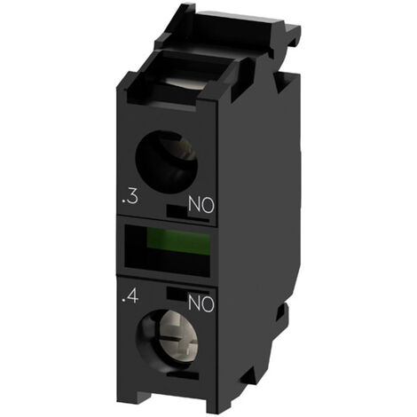 Siemens 3SU1400-1AA10-1BA0 Kontaktmodul  1 Schließer   500 V 1 St.
