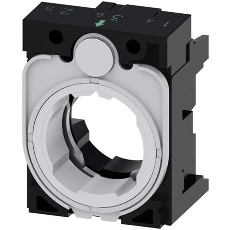 Siemens 3SU1500-0AA10-0AA0 Halter 3-fach (B x H) 30 mm x 40 mm  Grau, Schwarz 1 St.