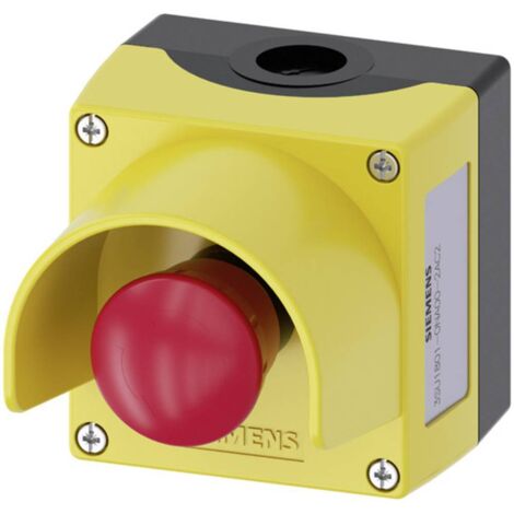 Siemens 3SU18010NA002AC2 Interrupteur d'arrêt Jaune