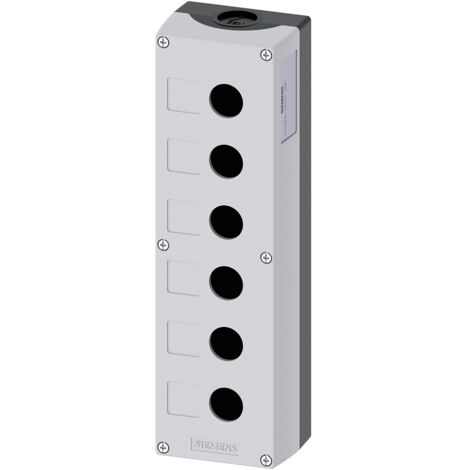 Siemens 3SU1806-0AA00-0AB1 3SU18060AA000AB1 Leergehäuse 6 Einbaustellen (L x B x H) 280 x 85 x 64 mm