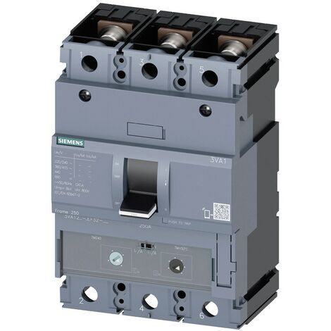 Siemens 3VA1 250A 3P 36KA 3VA12254EF320AA0 disyuntor de caja moldeada 3VA12