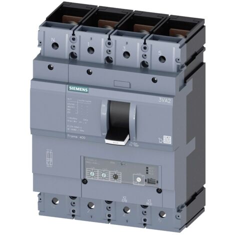 Siemens 3VA2 400A 4-poliger 55KA Schutzschalter mit Panzergehäuse 3VA23405HL420AA0