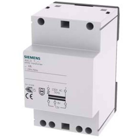 Siemens 4AC37240 Transformateur de sécurité 8 V, 12 V