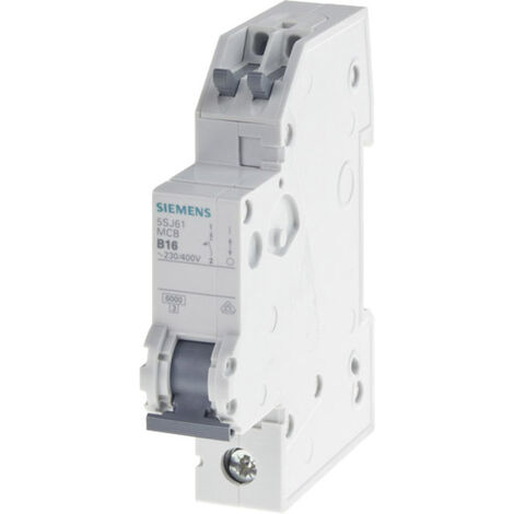Siemens 5SJ61166KS 5SJ6116-6KS Leitungsschutzschalter    1polig 16 A