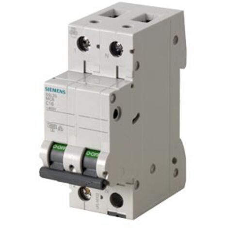 Siemens 5SL3506-7 6A 1P+N 230V Automatischer magnetothermischer Schutzschalter