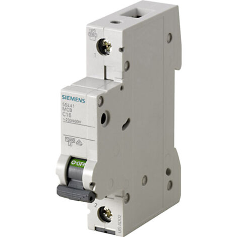 Siemens 5SL41136  Leitungsschutzschalter    1polig 13 A  230 V, 400 V