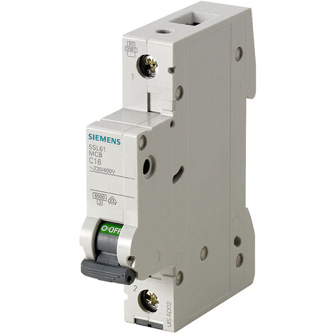 Siemens 5SL61026 5SL6102-6 Leitungsschutzschalter     2 A