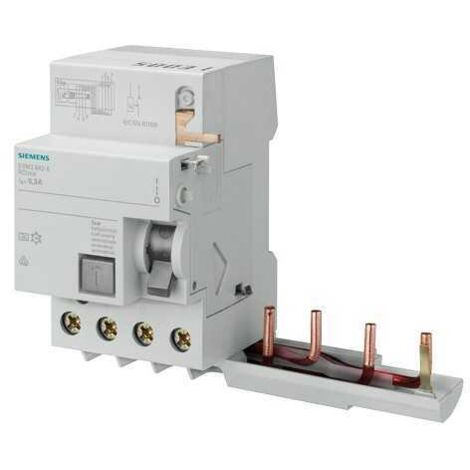 Siemens 5SM23426 5SM2342-6 Interrupteur différentiel A 40 A 0.03 A 400 V