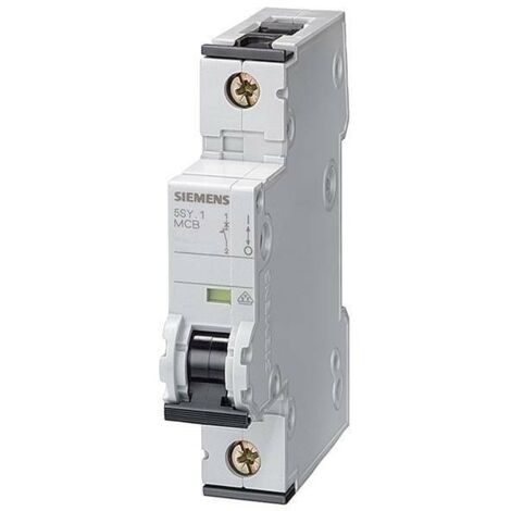 SIEMENS 5SY6 - INTERRUPTOR AUTOMÁTICO 70 6KA CURVA-C 1 POLO 10A
