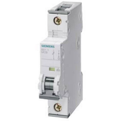 Siemens 5SY61106 5SY6110-6 Interruttore magnetotermico 10 A 230 V, 400 V