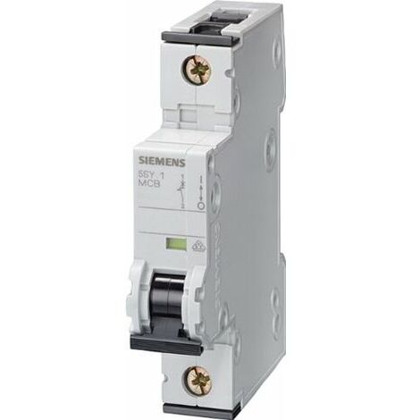 Siemens 5SY61107 5SY6110-7 Interruttore magnetotermico 10 A 230 V, 400 V