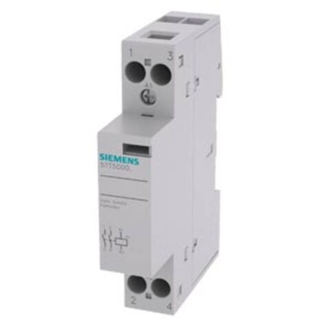 Siemens 5TT5000-2 Contacteur d'installation 2 NO (T) 20 A 1 pc(s) D583001