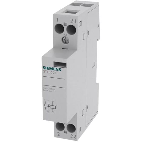 Siemens 5TT5801-0 Installationsschütz  1 Schließer, 1 Öffner   20 A    1 St.