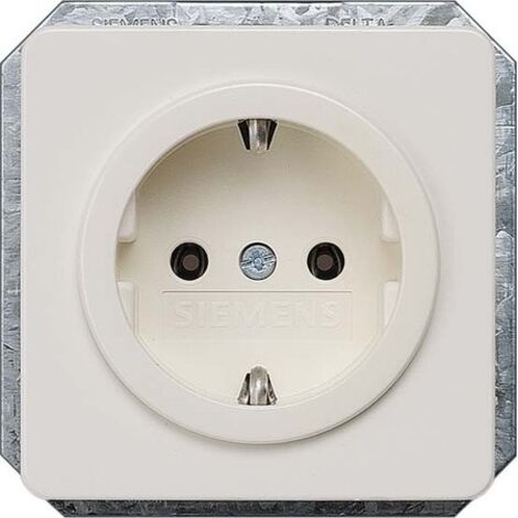 SIEMENS 5UB1403 Schuko Steckdose Titanweiss-'1051683'