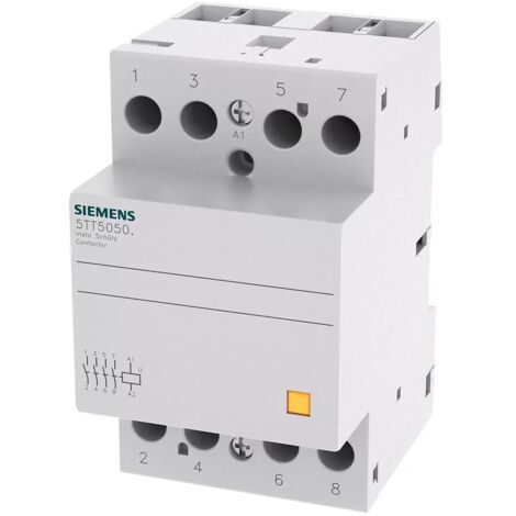 Siemens 63A 4NA 24VAC/DC Schütz 3 Module 5TT50502