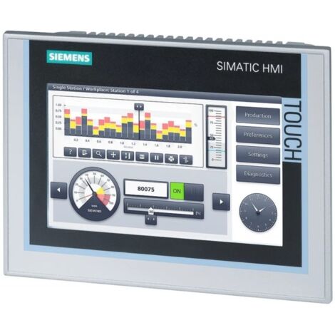 Siemens 6AV2124-0MC01-0AX0 6AV21240MC010AX0 Display PLC