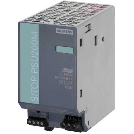 Siemens 6EP13343BA10 Hutschienen-Netzteil (DIN-Rail)  24 V/DC 10 A    Inhalt 1 St.