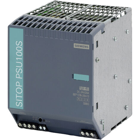 Siemens 6EP13362BA10 Hutschienen-Netzteil (DIN-Rail) 24 V/DC 20 A Inhalt 1 St.