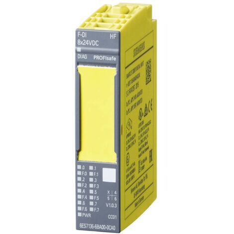 Siemens 6ES7136-6BA00-0CA0 6ES71366BA000CA0 Modulo elettronico PLC 30 V, 24 V/DC