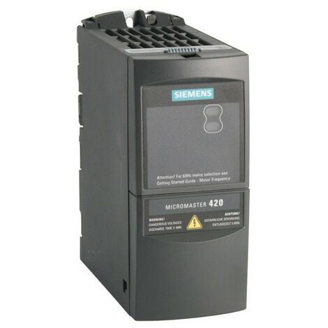 Siemens 6SE6420-2AB17-5AA1 Variateur fréquence MICROMASTER 420 240V