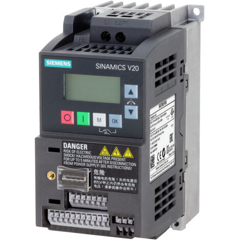 Siemens Basisumrichter 6SL3210-5BB15-5UV1 0.55 kW  200 V, 240 V