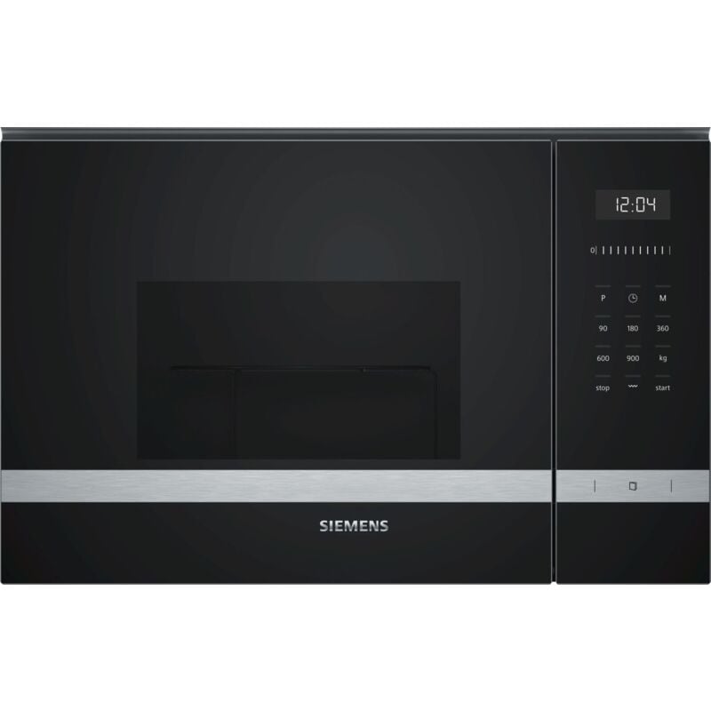 Siemens - BE555LMS0. Posizionamento dell'apparecchio: Da incasso, Tipo di prodotto: Microonde con grill, Capacità interna: 25 l, Potenza Microonde: