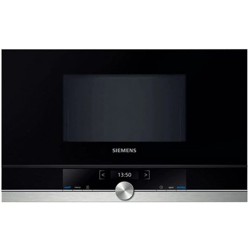 BF634RGS1 - Built-in (placement) - 21 L - 900 W - Tactile - Noir - Argent - Droite (BF634RGS1) - Siemens