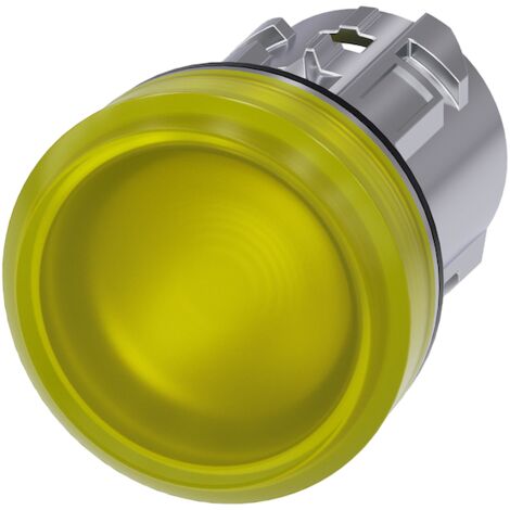 Siemens blinkleuchte gelb glatte linse 3su10516aa300aa0