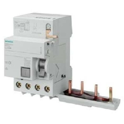 Siemens blocco differenziale 4p 63a 0,3a tipo ac 5sm2646-2
