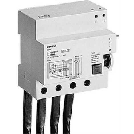 Siemens blocco differenziale 4poli 100a 1000ma tipo a 5sm2847-8