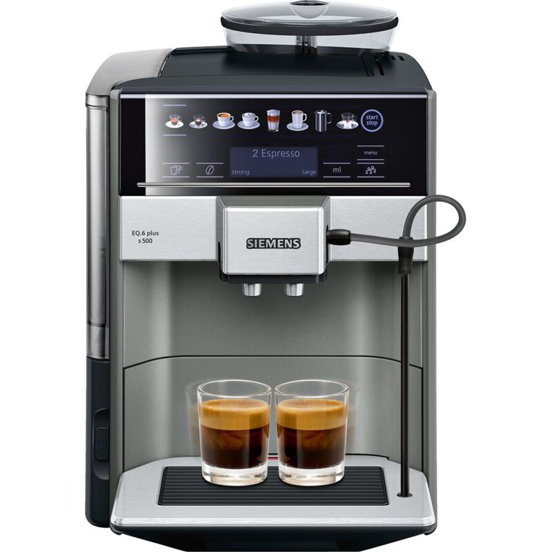 Siemens - Cafetera Eléctrica Te655203Rw, Espreso 1,7 L, Totalmente Automática En Oferta Siemens - Cafetera Eléctrica Te655203Rw, Espreso 1,7 L, Totalmente Automática