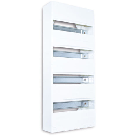Siemens – Coffret électrique nu 4 rangées – 52 modules – Indice de protection IP30 – Résistance aux chocs IK05 – Montage en GTL ou en saillie