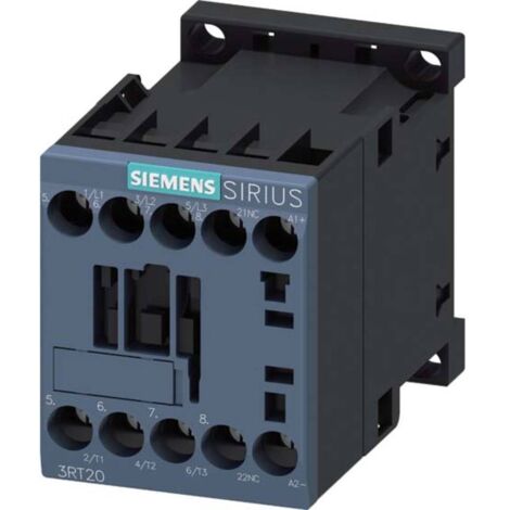 SIEMENS CONTATTORE 3RT2015-1BB42-1AA0 3 NO (T) 1 pz. 3RT20151BB421AA0