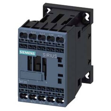 Siemens Contattore 5,5 kW 400 V Nero 24 VDC