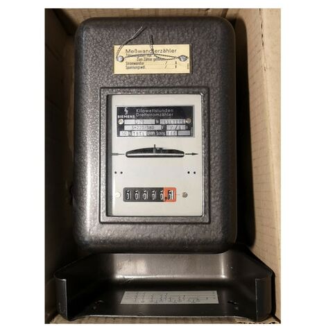 Siemens D22 Compteur électrique Triphasé 220380v 5a 50hz 1875ukwh