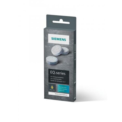 Siemens Decalcificante Pastiglie di pulizia Bianca 0,1 kg