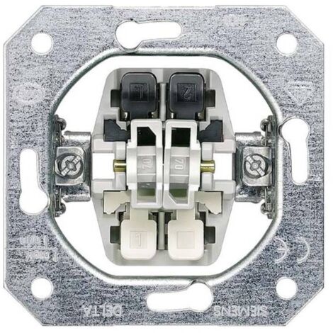 Siemens DELTA Inserto dispositivo UP Doppio pulsante, 2 contatti NO, 5TD2111