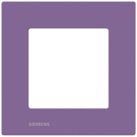 SIEMENS DELTA VIVA PLACA SIMPLE MORADA SIE007993