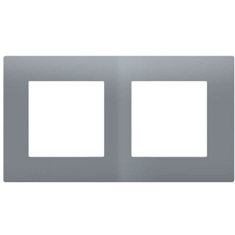 SIEMENS DELTA VIVA PLAQUE DOUBLE GRIS SIE003568