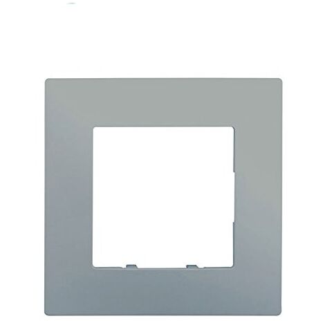 SIEMENS DELTA VIVA PLAQUE SIMPLE SILVER SIE004046
