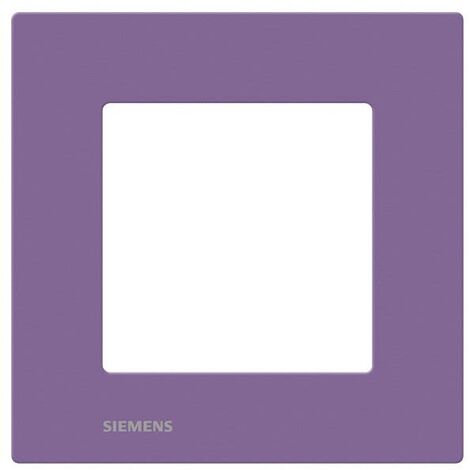 SIEMENS DELTA VIVA PLAQUE SIMPLE VIOLET SIE007993