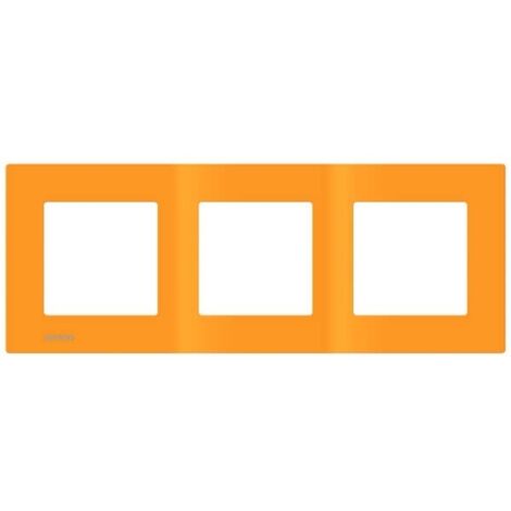 SIEMENS DELTA VIVA PLAQUE TRIPLE ORANGE SIE007931