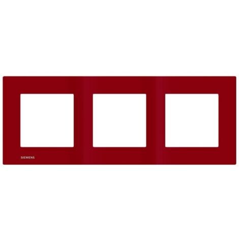 SIEMENS DELTA VIVA PLAQUE TRIPLE ROUGE SIE007900
